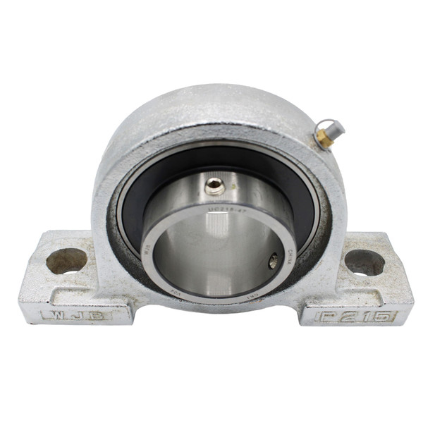 Front view of block bearing